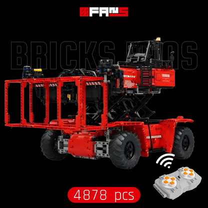 Container Forklift RED (4878 pcs)