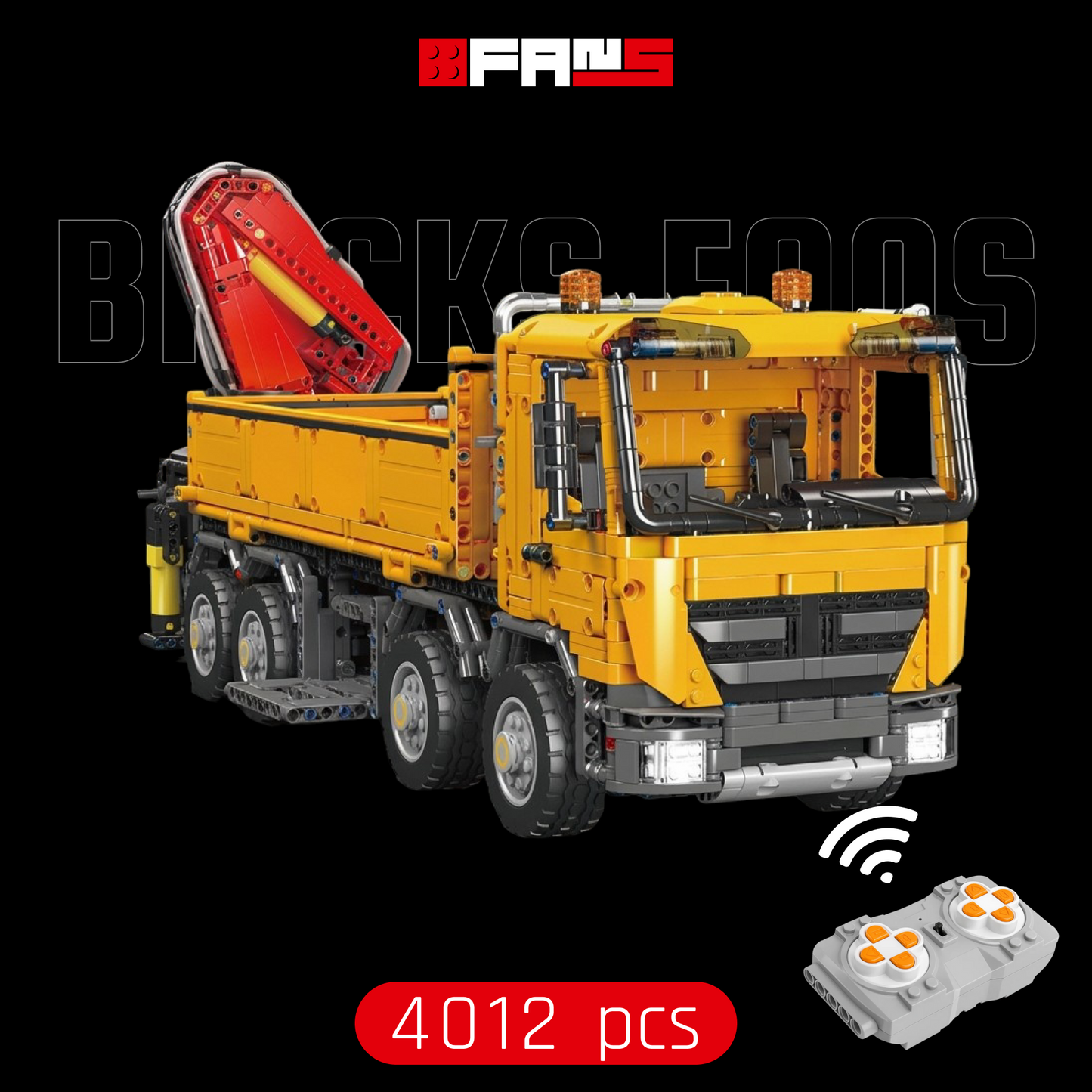 Self-Loading Crane Truck (4012 pcs)