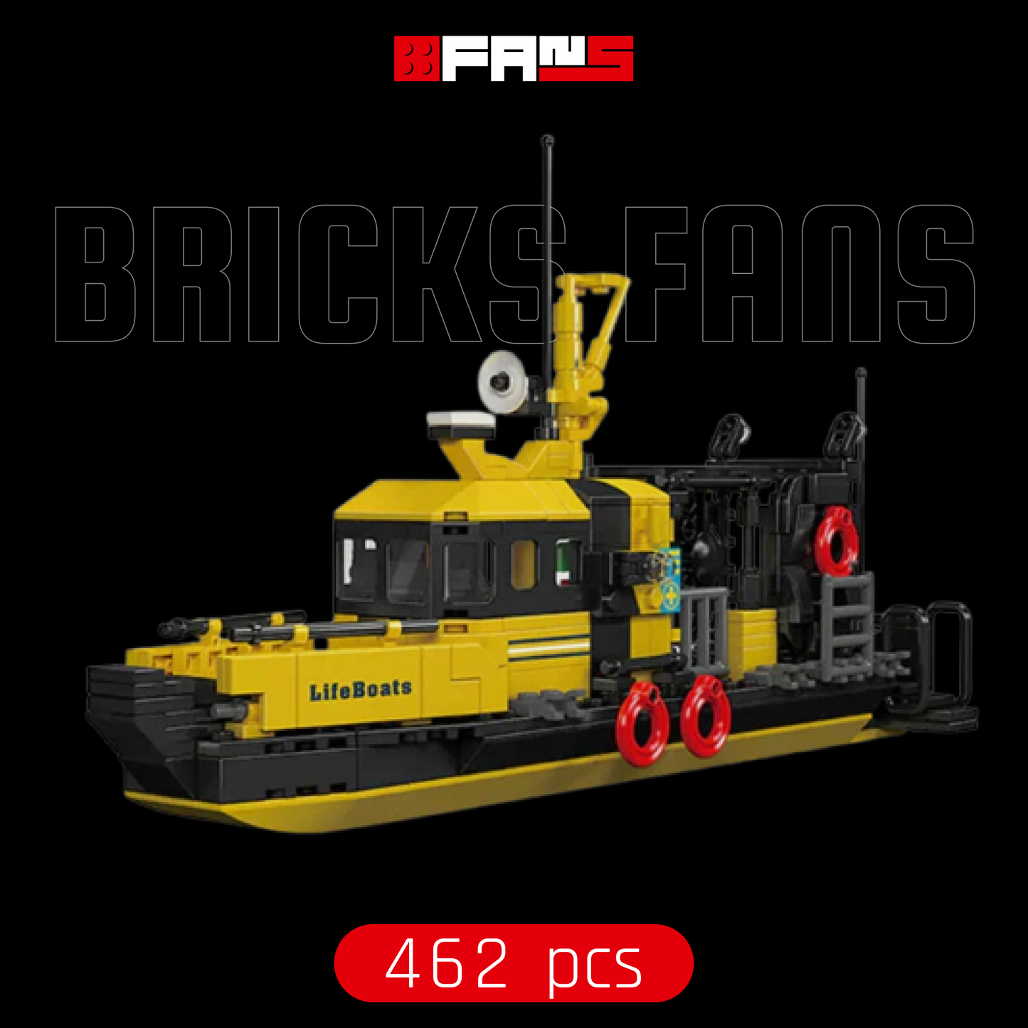 Noorse multifunctionele reddingsboot (462 stuks) 