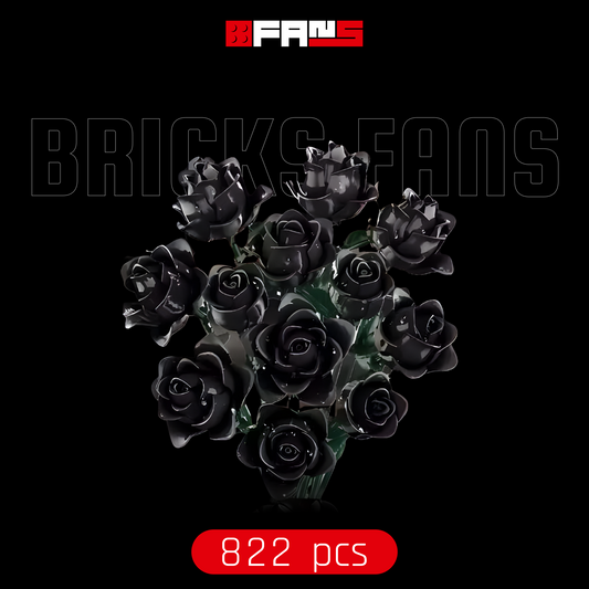 Bukiet Midnight Rose (822 elementy) 