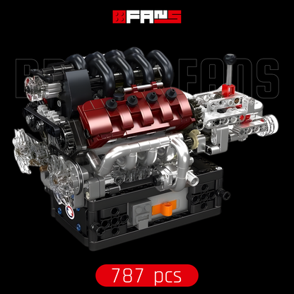Motor V8 (787 piese) 