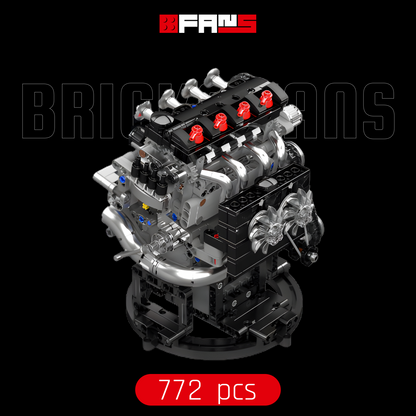 Modello di motore VTEC motorizzato (772 pezzi) 