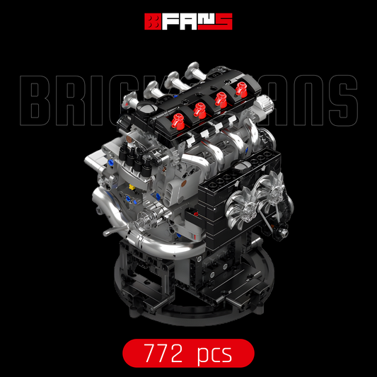 Zmotoryzowany model silnika VTEC (772 elementy) 