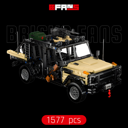 Desert Gray Caracal Assault Vehicle (1577 pcs)