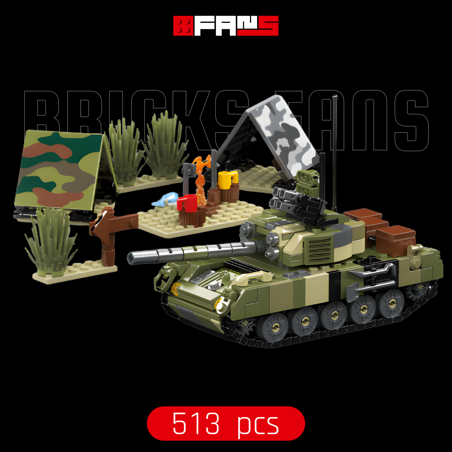 Tank Rest Camp (513 pcs)