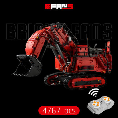 Liebherr R 9800 Mining RED (4767 деталей) 