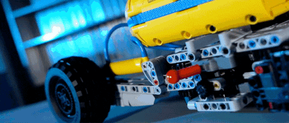 Geländegängiger Bagger (1392 Teile) 