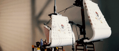 Model statku Redbeard’s Revenge (928 elementów) 