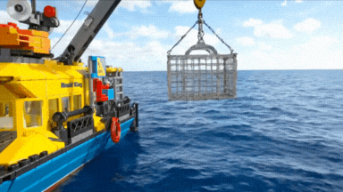 Mini Sottomarino da Esplorazione Subacquea (380 pezzi) 