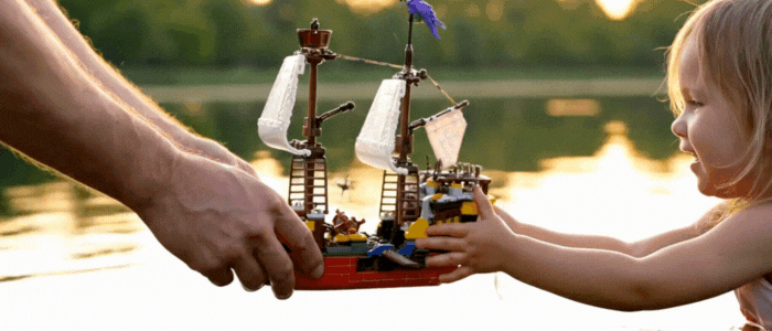 Model statku Redbeard’s Revenge (928 elementów) 