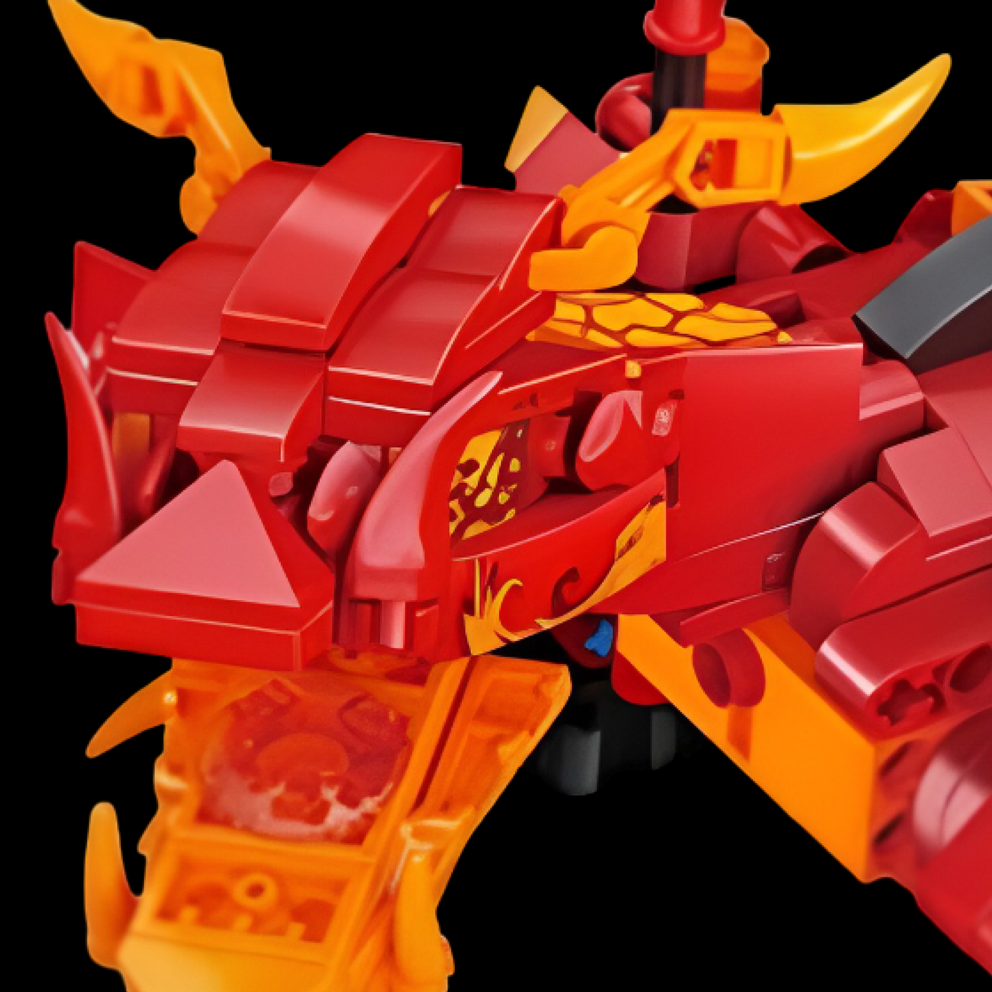 Dragão Flamejante (485 pcs)