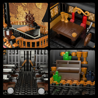 Gull Pirate Ship (1288 elementów) 