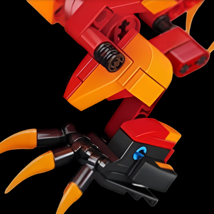 Dragão Flamejante (485 pcs)