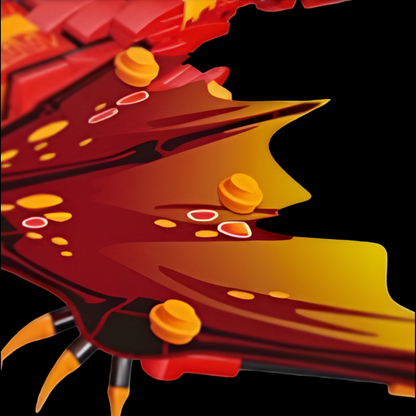 Dragão Flamejante (485 pcs)