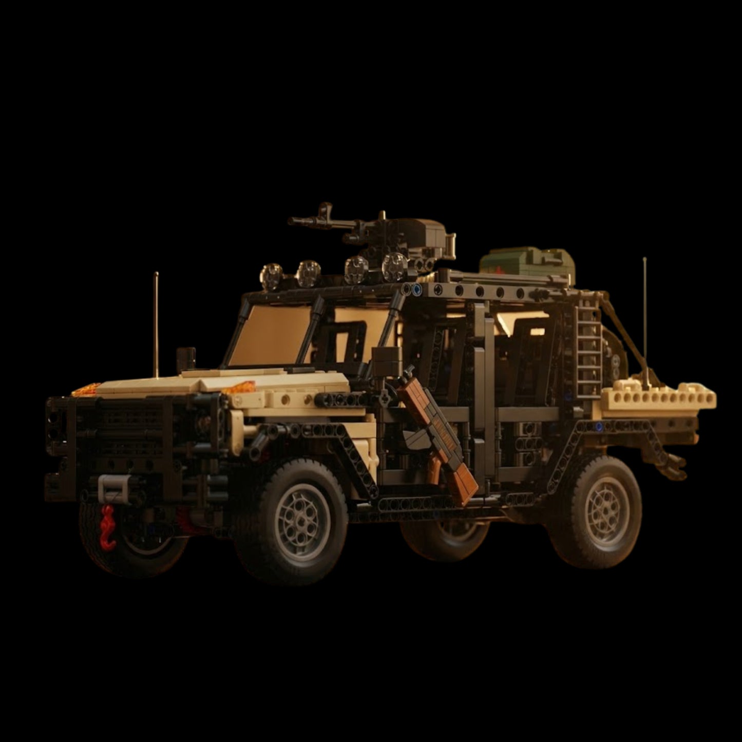 Desert Gray Caracal Assault Vehicle (1577 pcs)