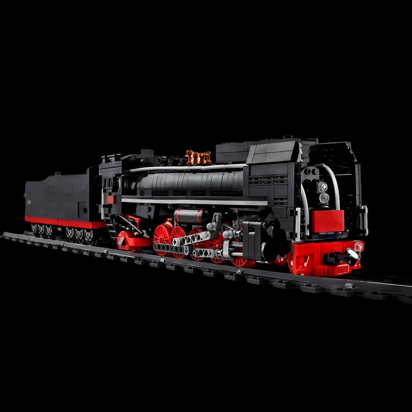 QJ Steam Locomotive (1511 pcs)