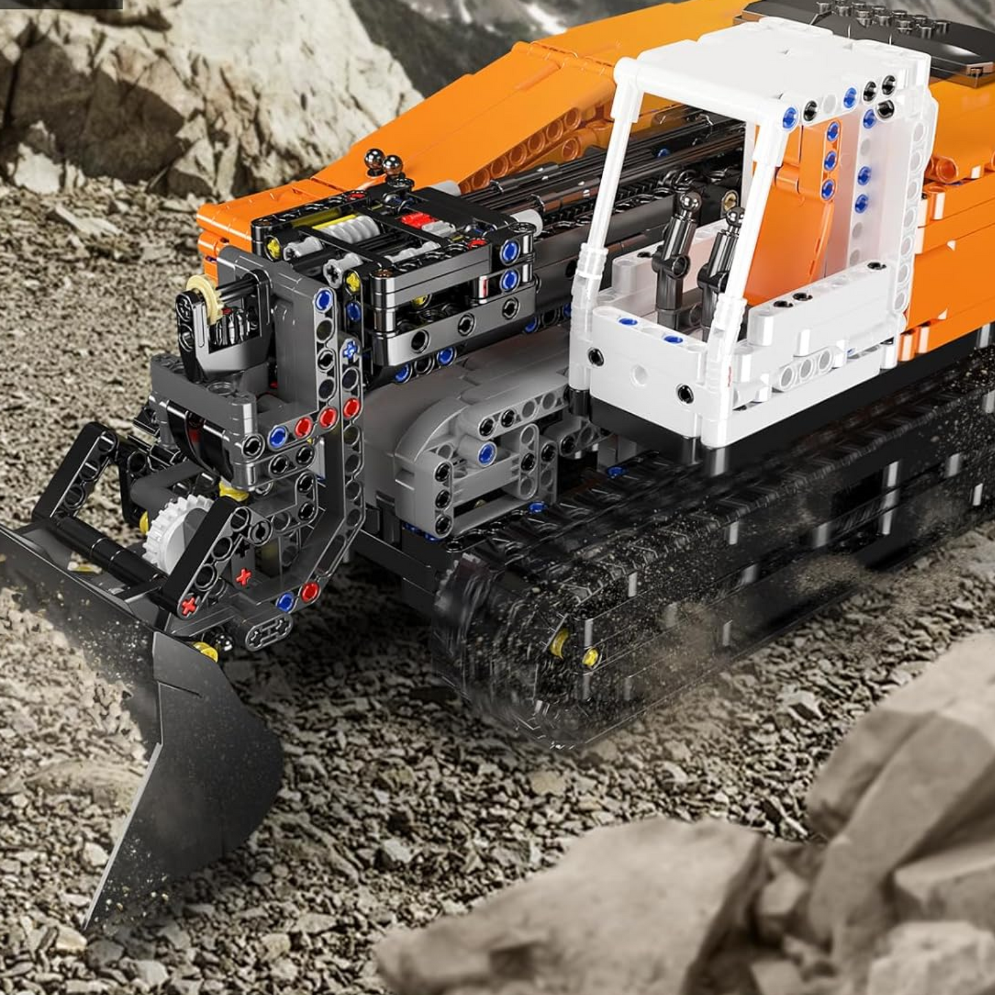 Încărcător pe șenile (1423 piese) 