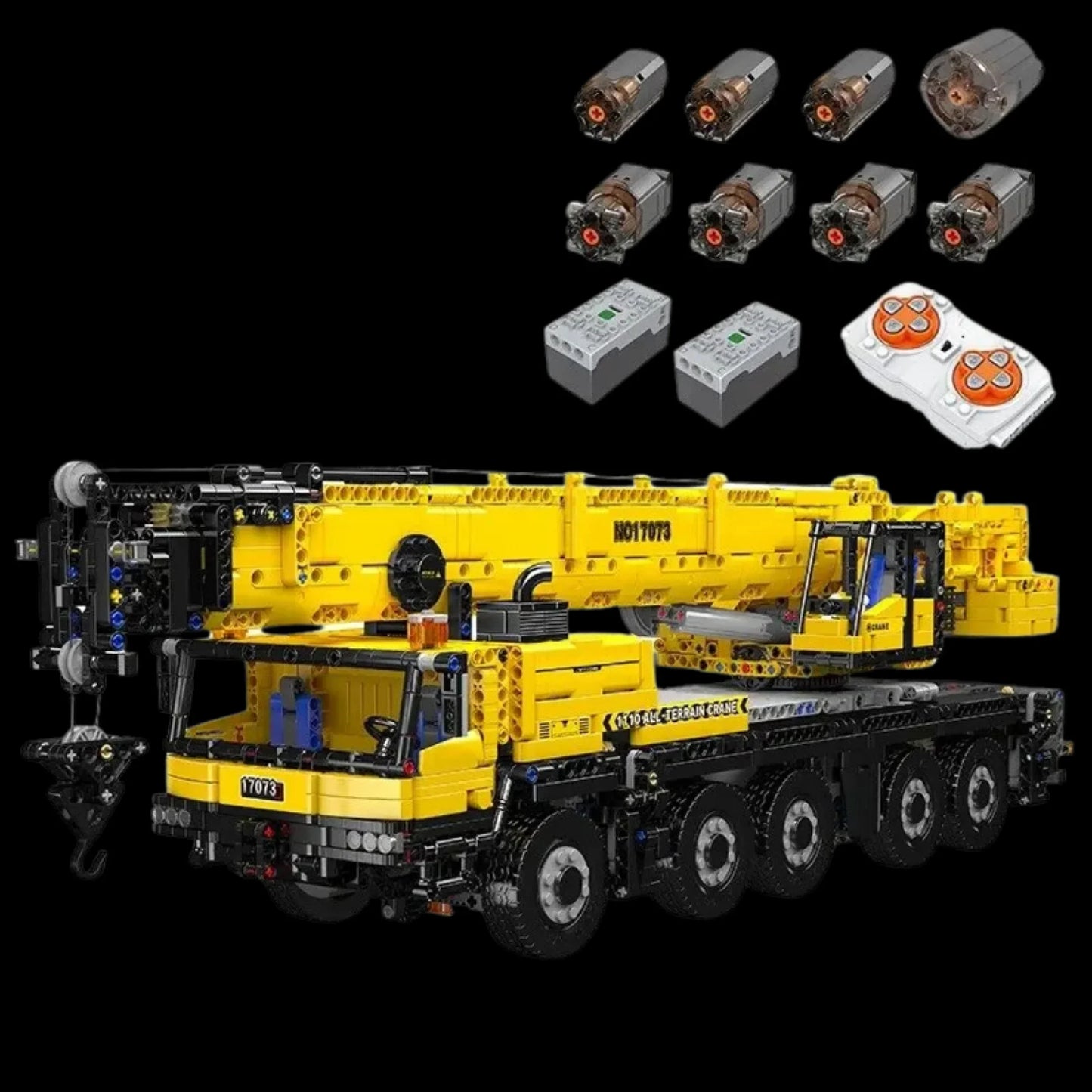 LTM 1110 Mobile Crane YELLOW (3218 pcs)