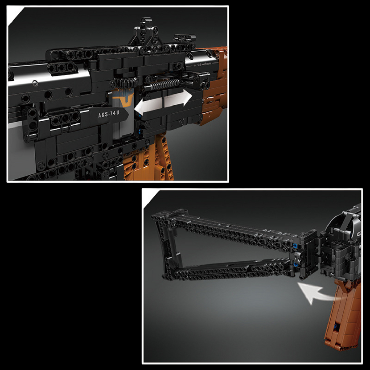 AK-47 (1418 деталей) 
