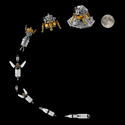 NASA: Apollo Saturn V (1969 elementów) 