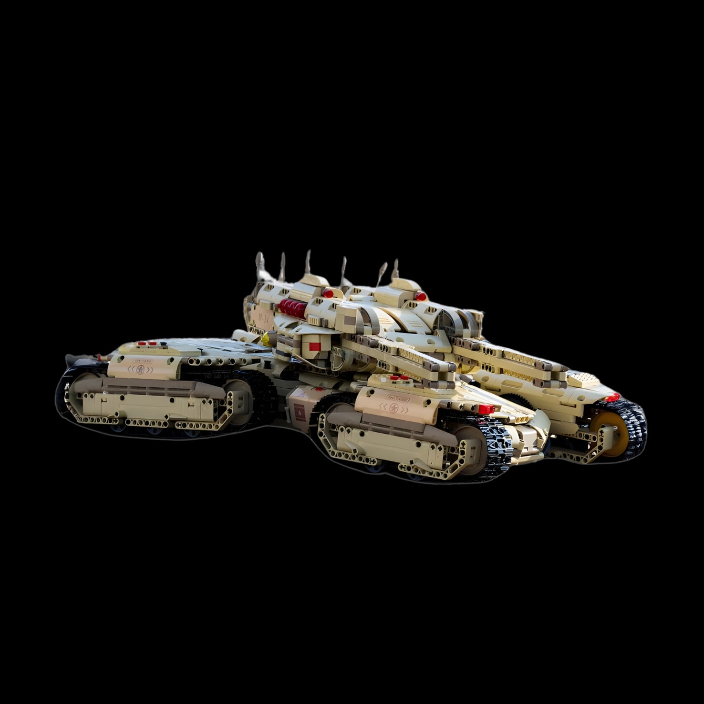 Motorized Mammoth Tank (3445 pcs)