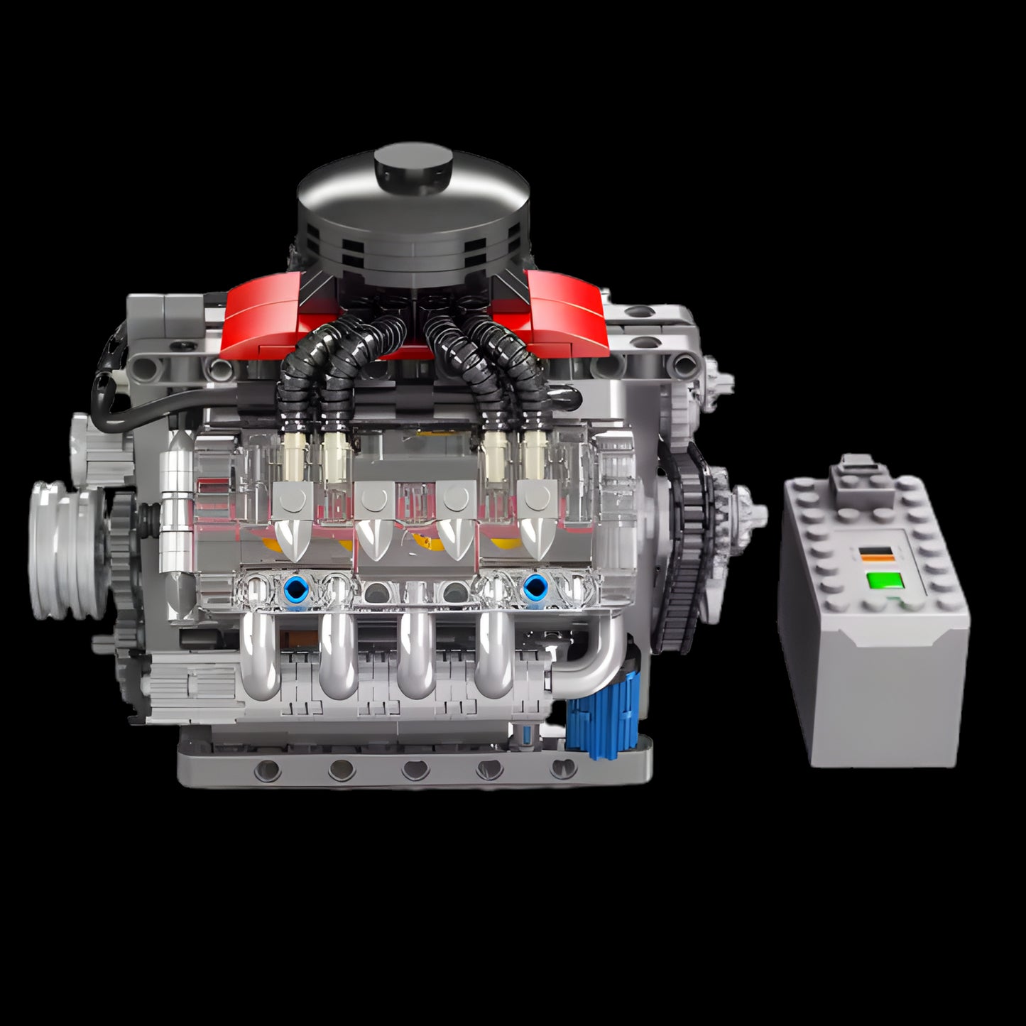 Chevy LSX454 Motor V8 Motorizat (487 piese) 