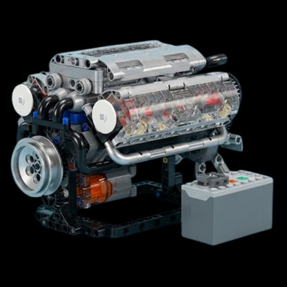 Motorised V8 Engine (535 pcs)