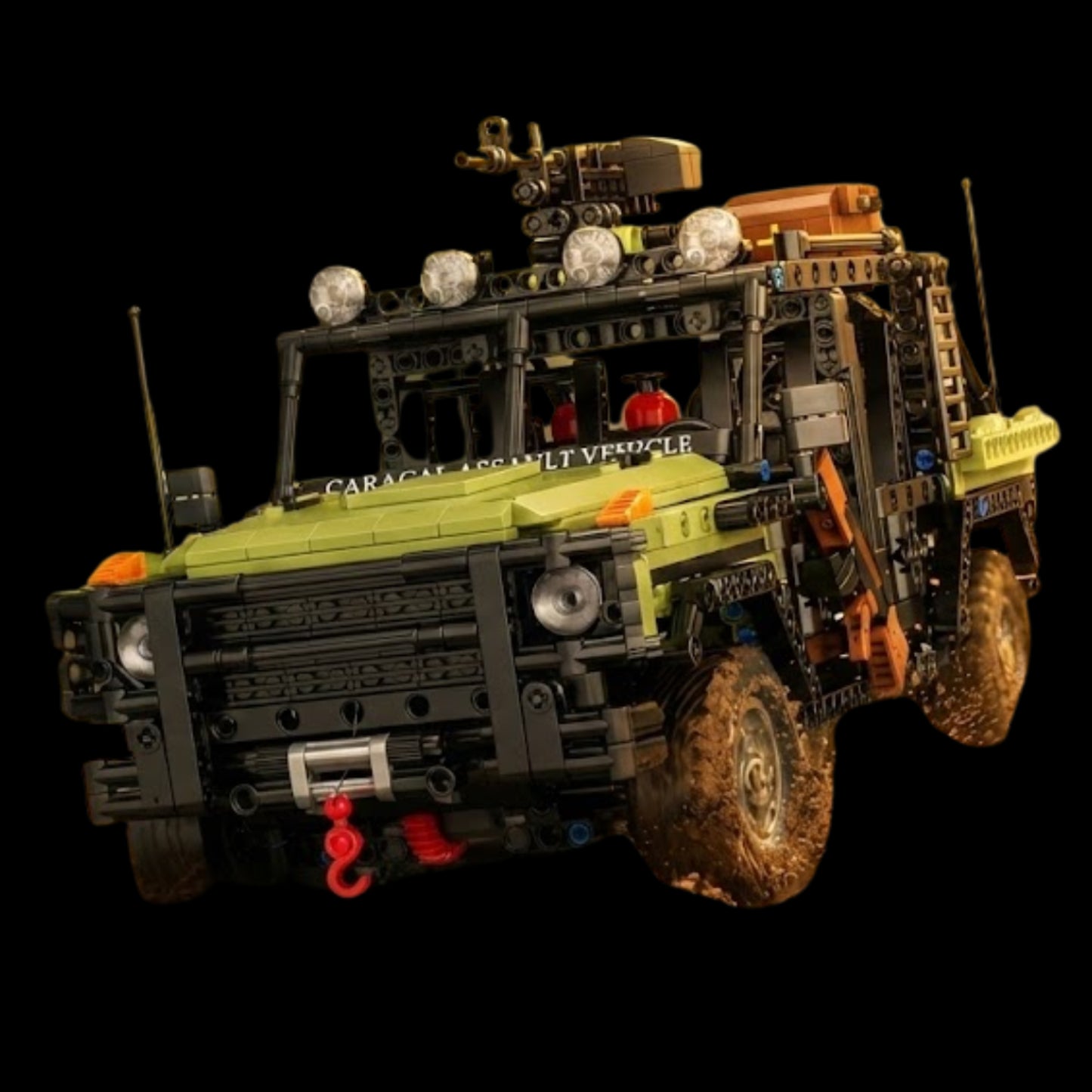 Camouflage Green Caracal Assault Vehicle (1577 pcs)