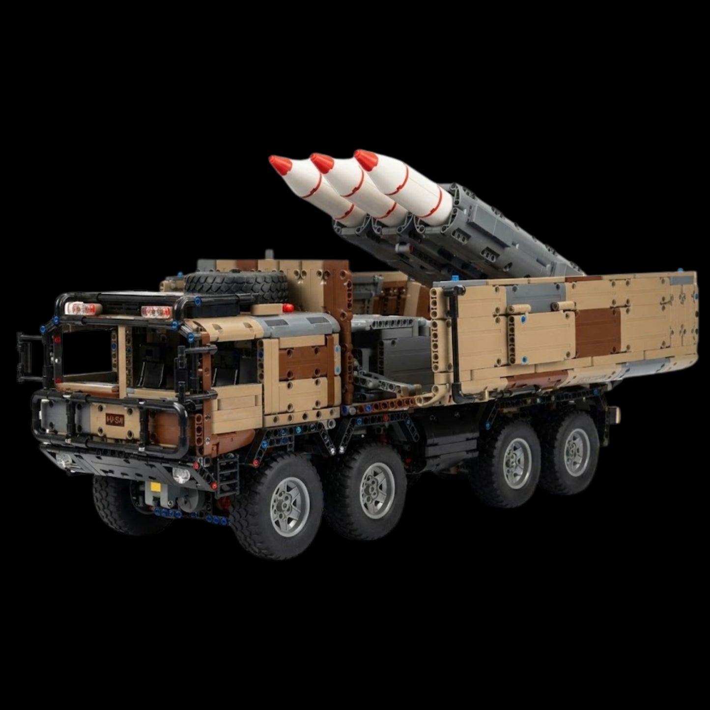 8x4 RC Missile Truck Military Camouflage (3594 pcs)