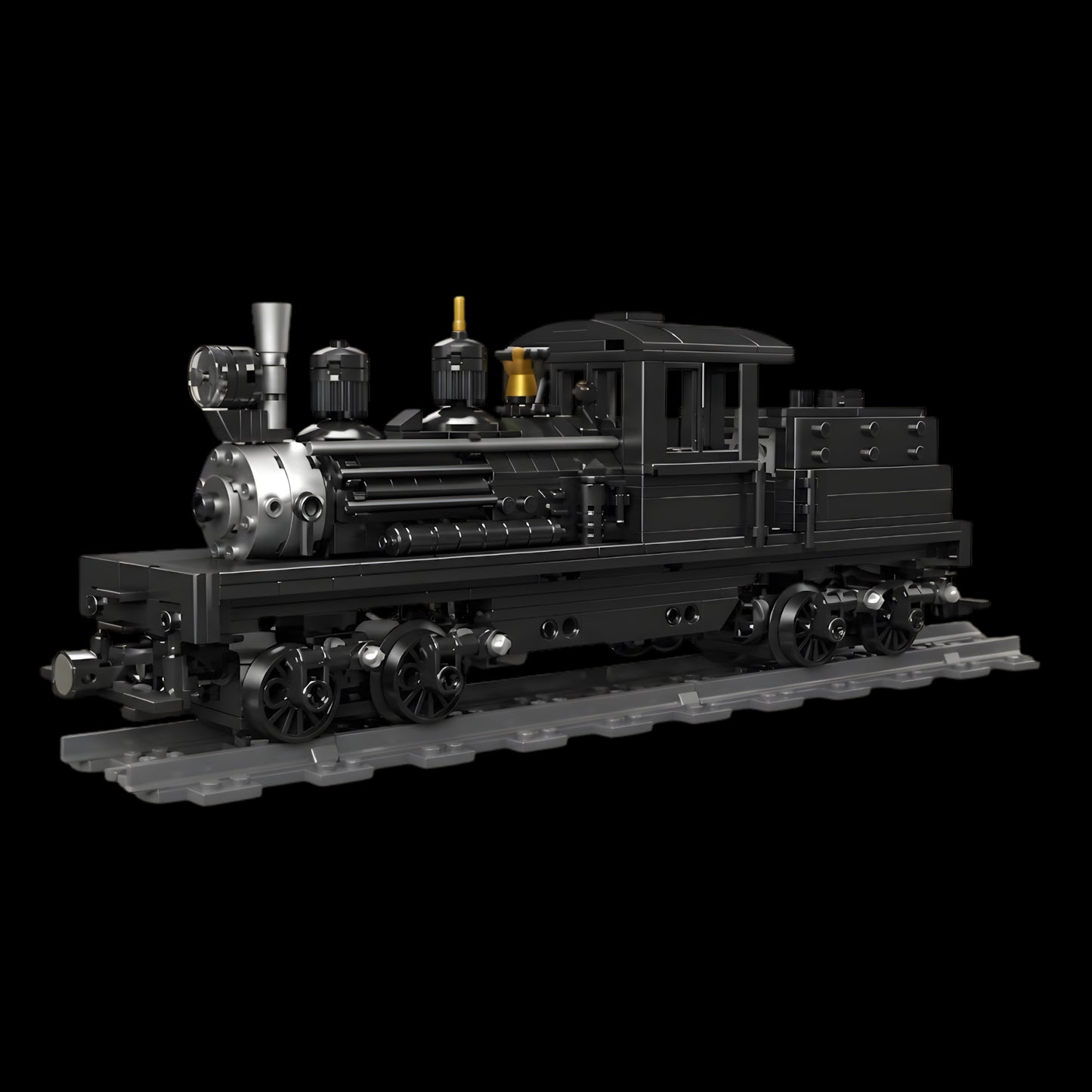 Shay-type Steam Locomotive (880 pcs)