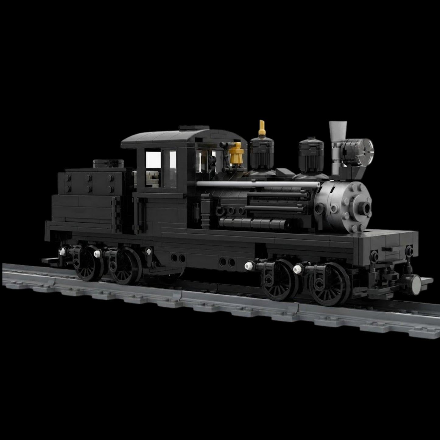 Shay-type Steam Locomotive (880 pcs)