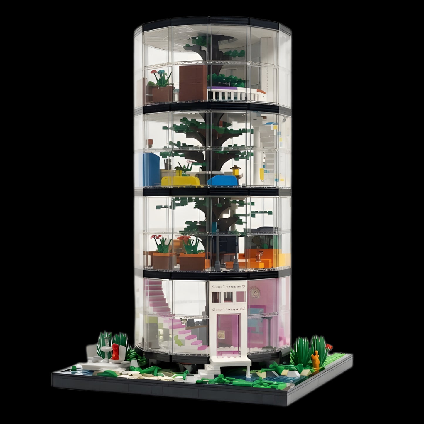 Transparent Urban Oasis (3466 pcs)