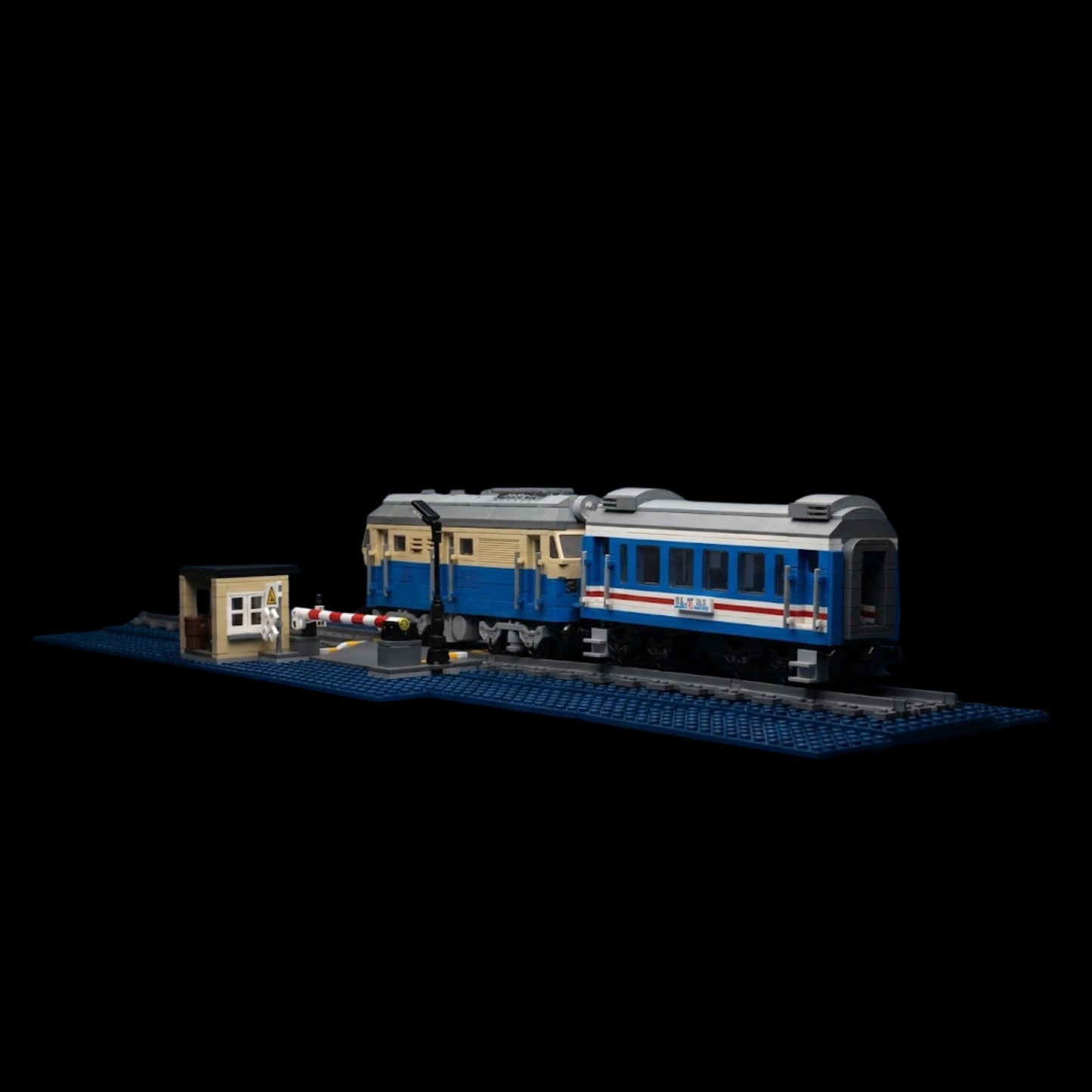 DF4B Remote Control Diesel Locomotive (1212 pcs)