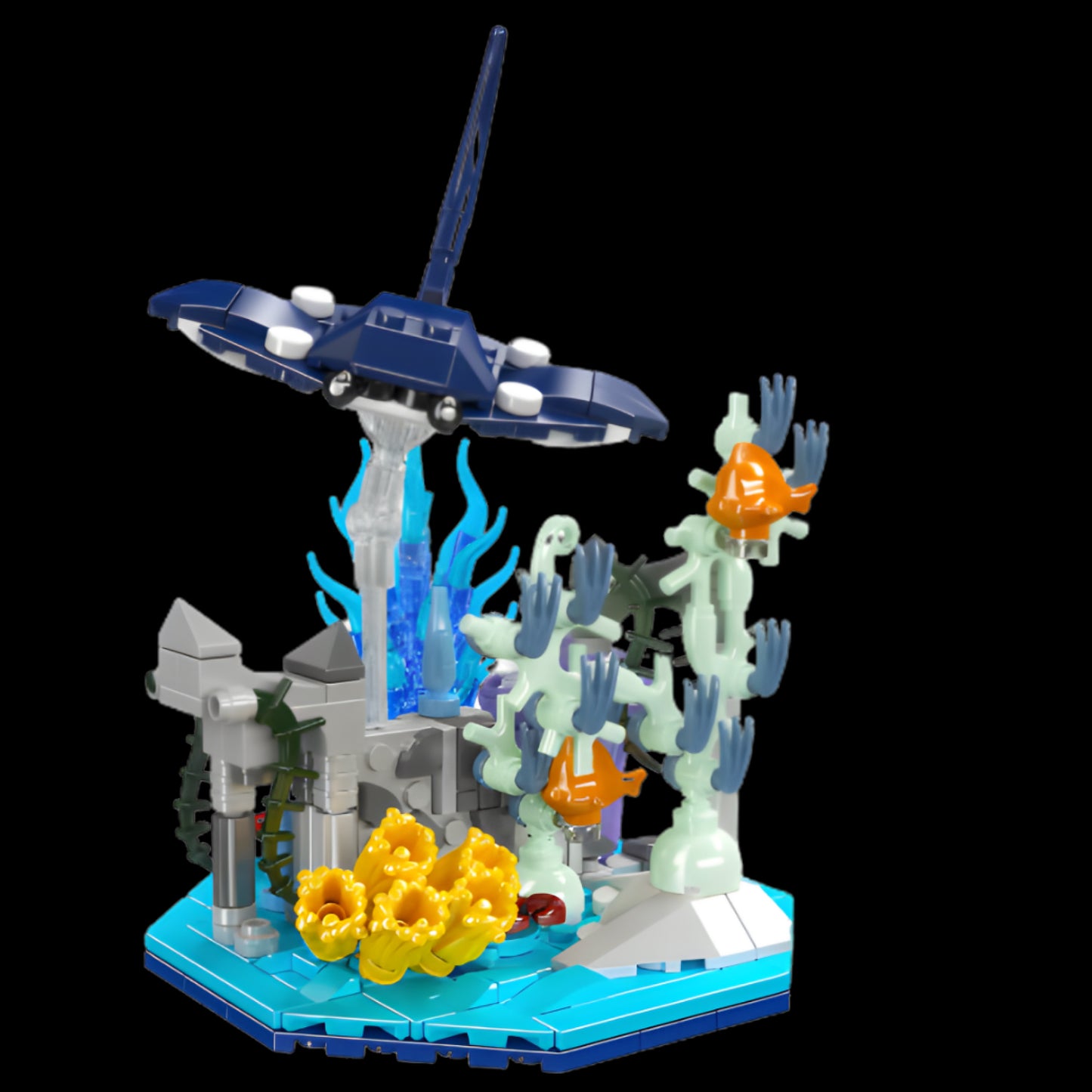 Manta Ray Coral Reef (411 pcs)