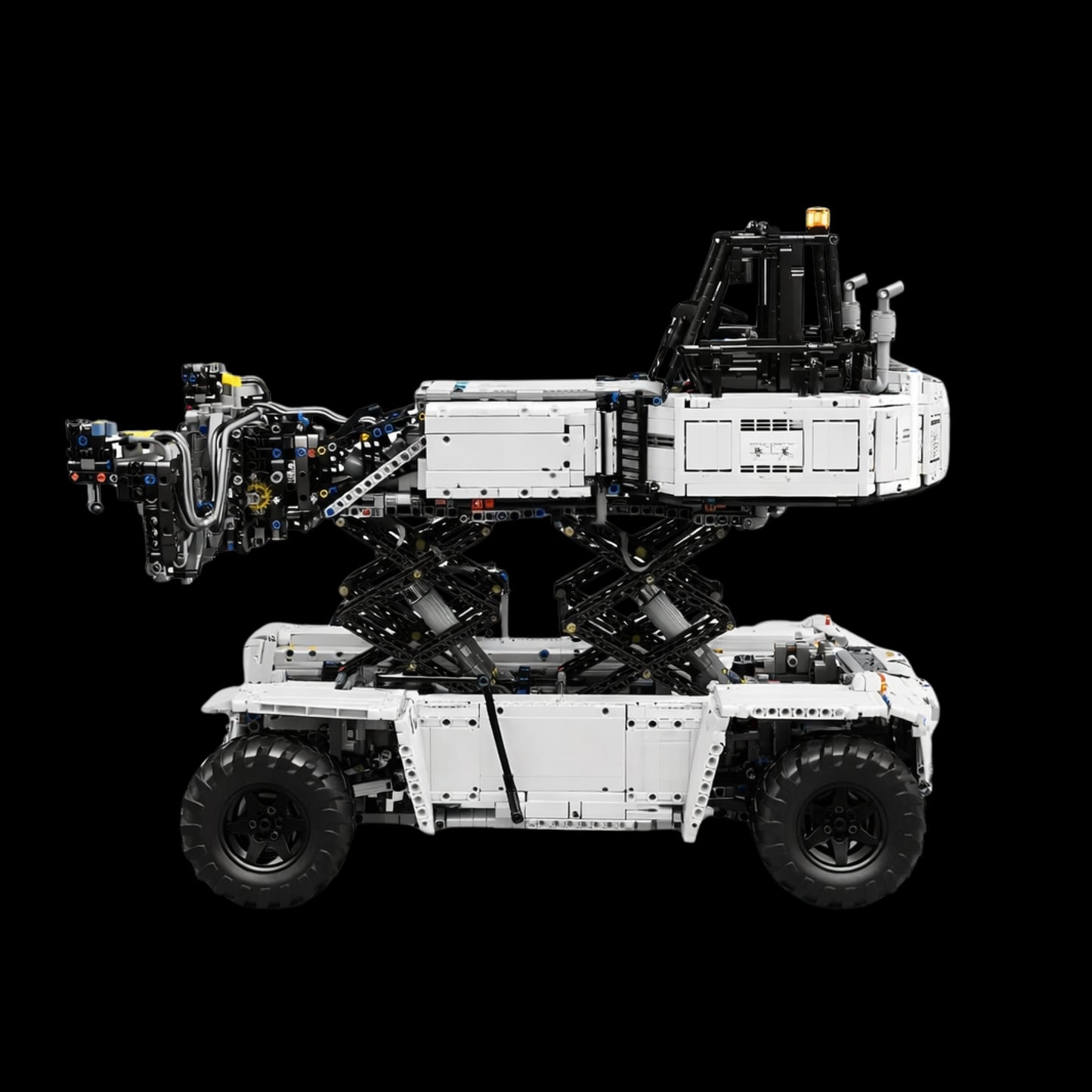Container Forklift White (4878 pcs)