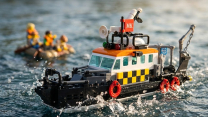 Британский многофункциональный спасательный катер (364 детали) 