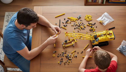 Dźwig gąsienicowy (1205 elementów) 