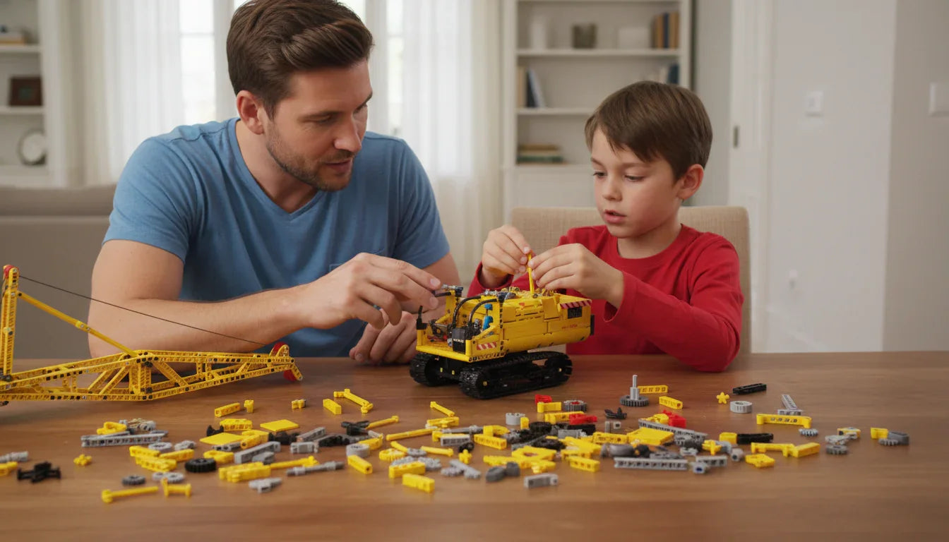 Dźwig gąsienicowy (1205 elementów) 