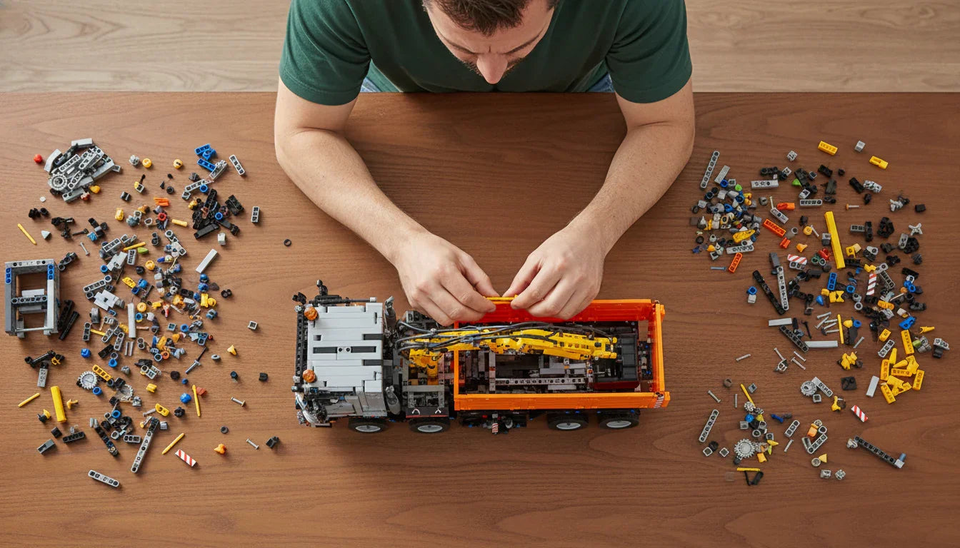 MAN TGS 8x8 (2819 piese) 