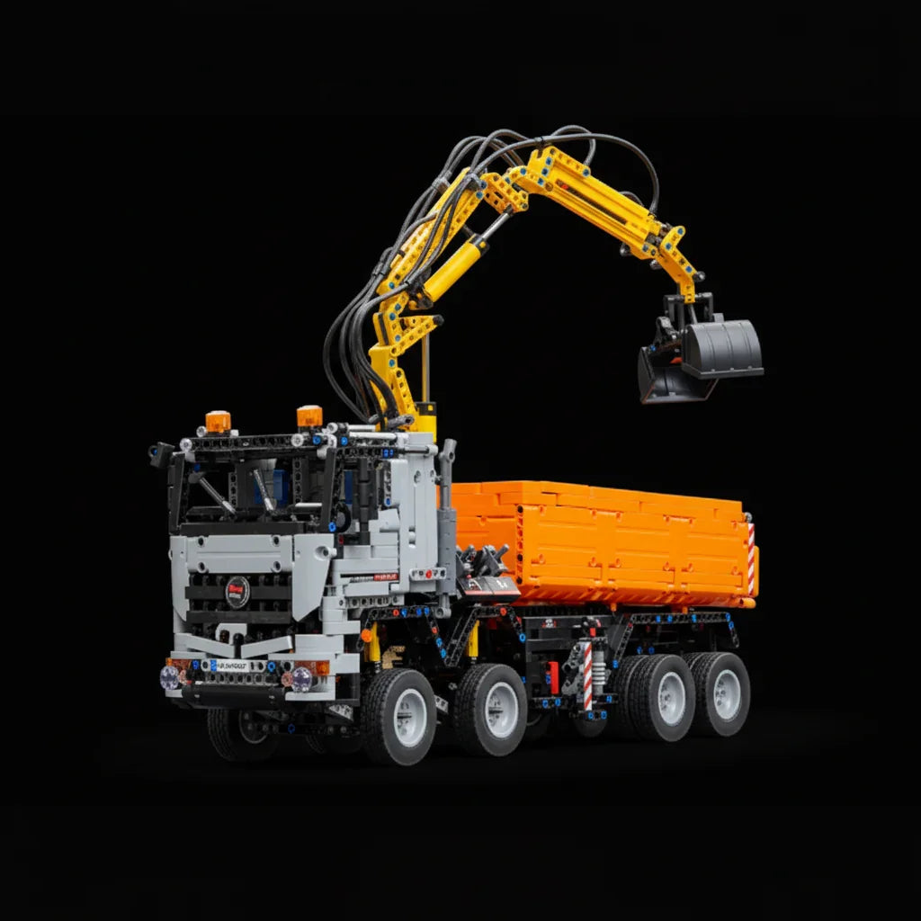 MAN TGS 8x8 (2819 piese) 