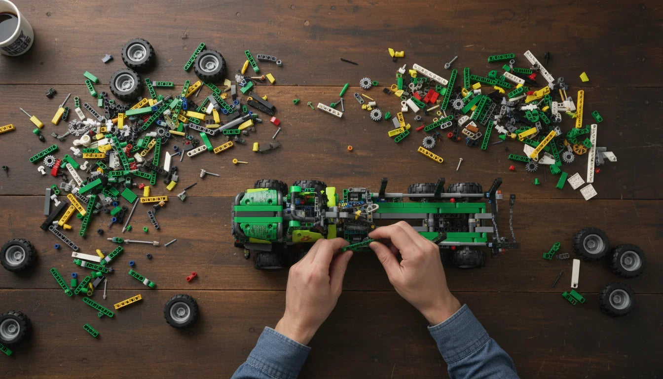 John Deere 1510G Forwarder (938 peças) 