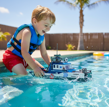 Lancha Policial (413 piezas) 