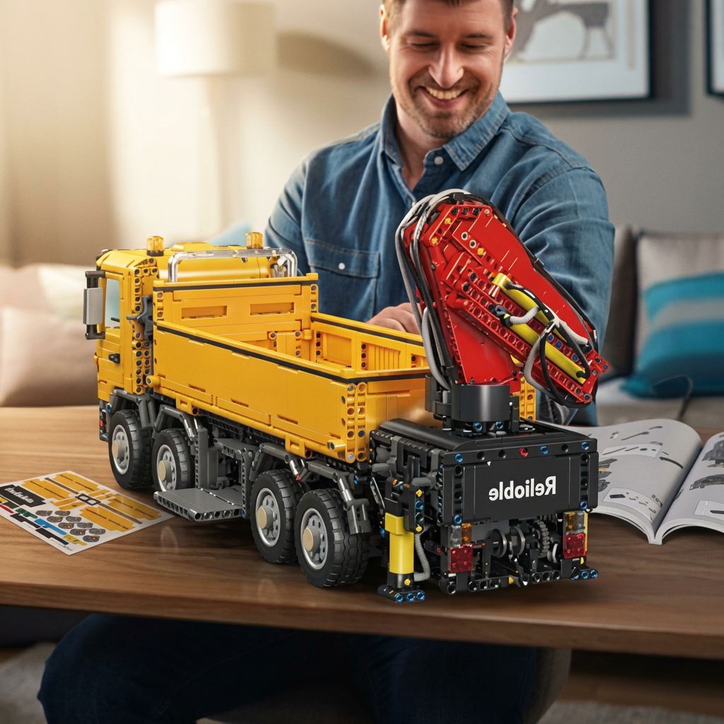Self-Loading Crane Truck (4012 pcs)