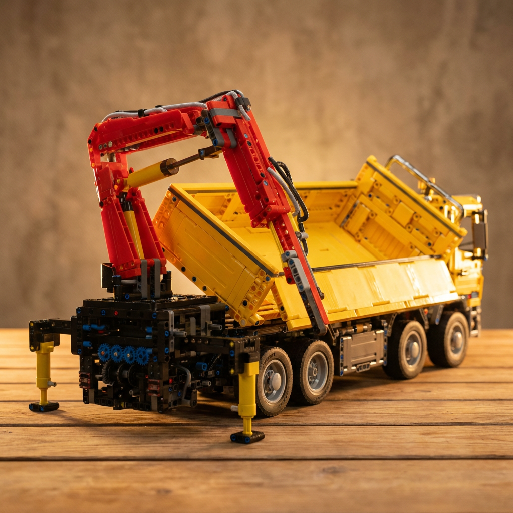 Self-Loading Crane Truck (4012 pcs)