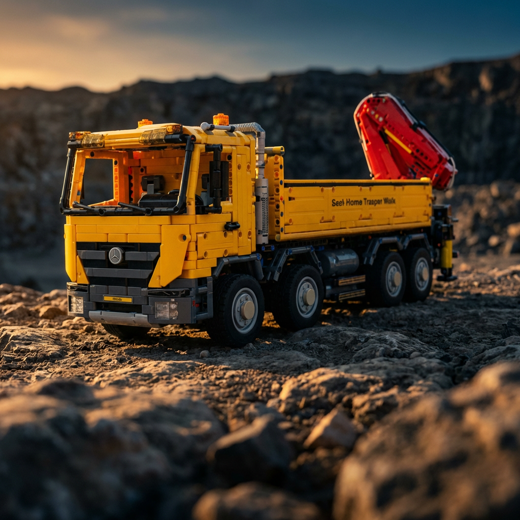 Self-Loading Crane Truck (4012 pcs)