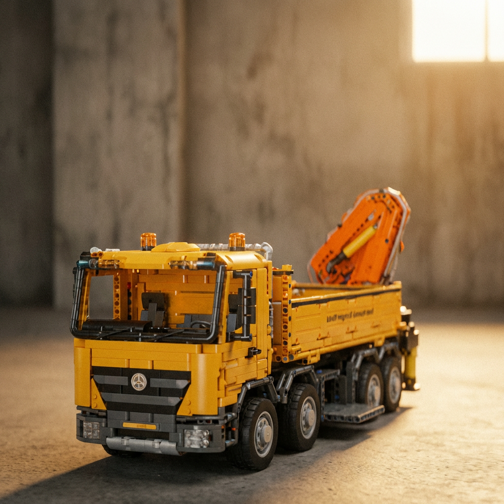Self-Loading Crane Truck (4012 pcs)