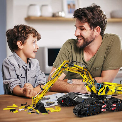 Артикулированный футуристический экскаватор (2237 деталей) 