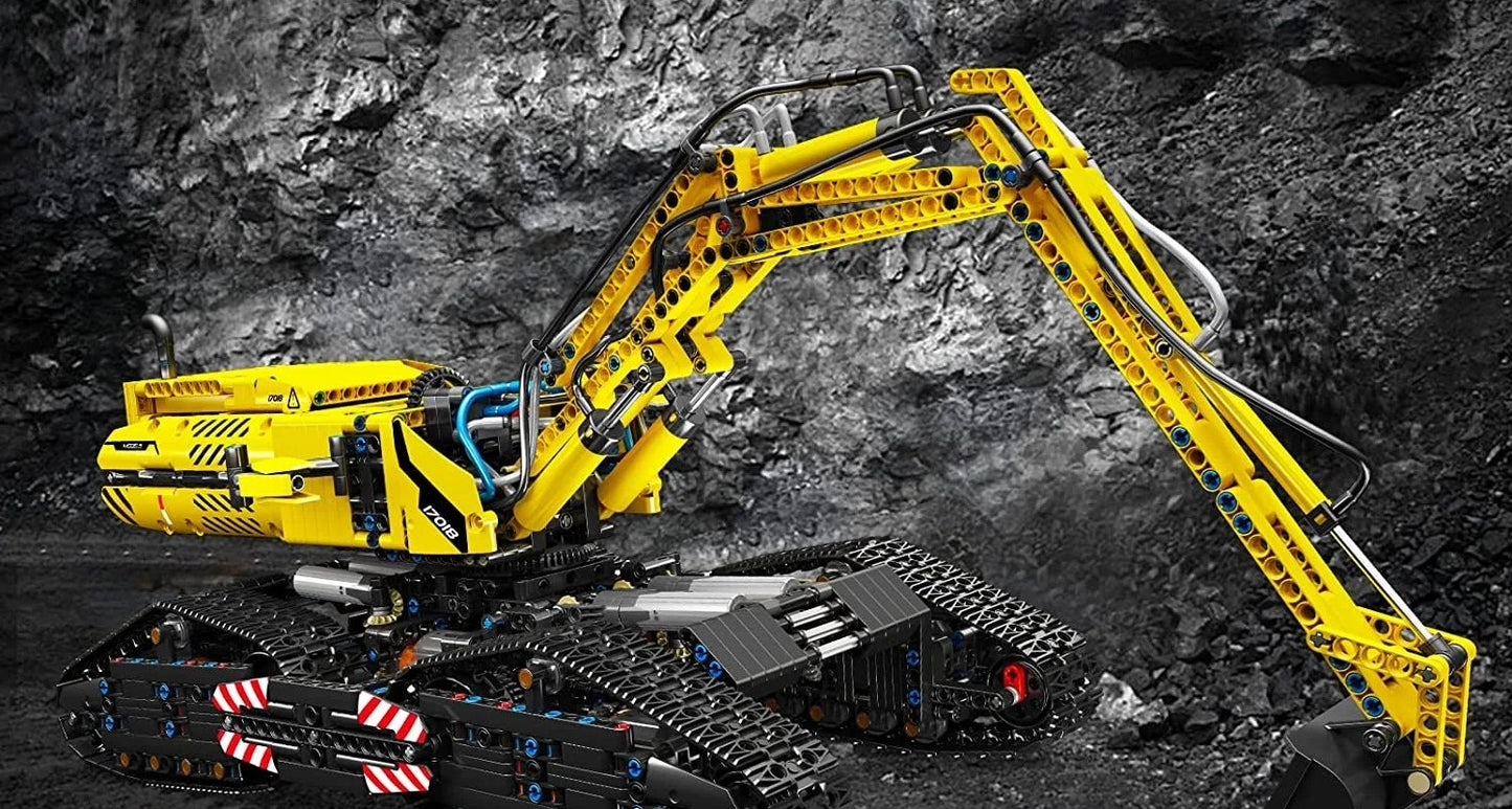 Артикулированный футуристический экскаватор (2237 деталей) 