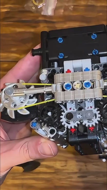 Turbocharged V8 Engine (737 pcs)