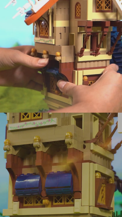 Medieval Europe Windmill (1584 pcs)